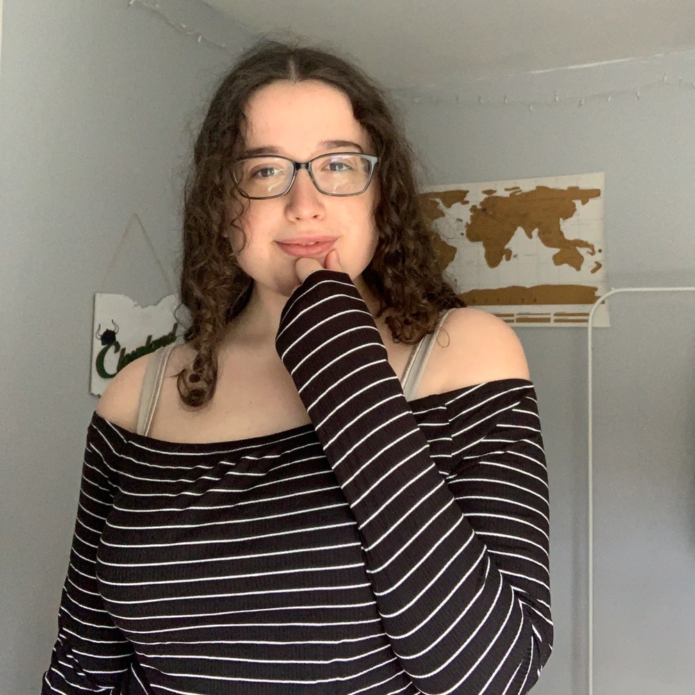 STRIPED OFF THE SHOULD LONG SLEEVE